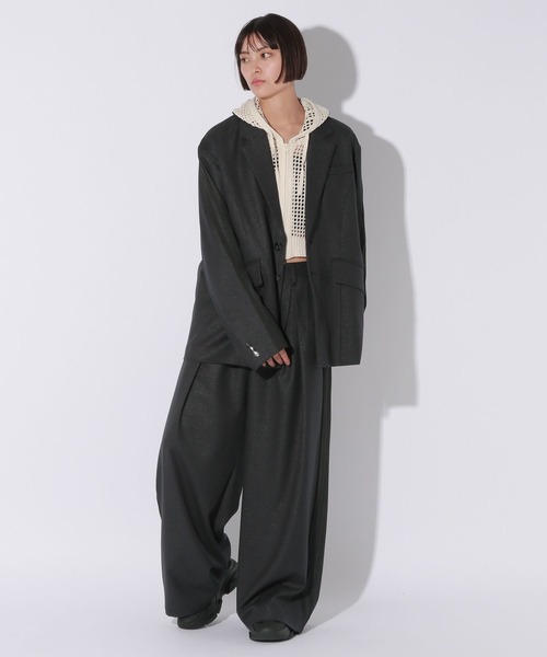 セール】【UNISEX/選べる着丈】メッシュフードZIPパーカー