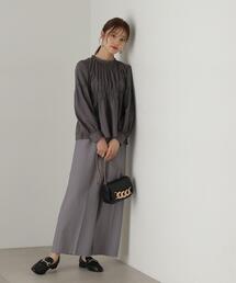 サイドゴムワイドパンツ / 1214230901