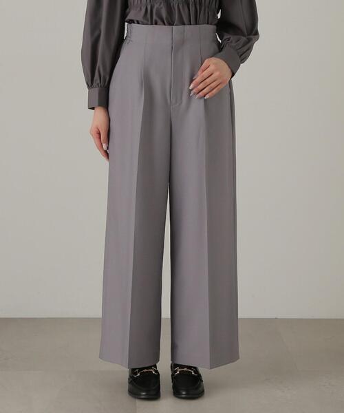 PROPORTION BODY DRESSING（プロポーションボディドレッシング）の「サイドゴムワイドパンツ / 1214230901（その他パンツ・レディース・ダークグレー/ネイビー/グレー・MEDIUM/SMALL）」の6枚目の写真