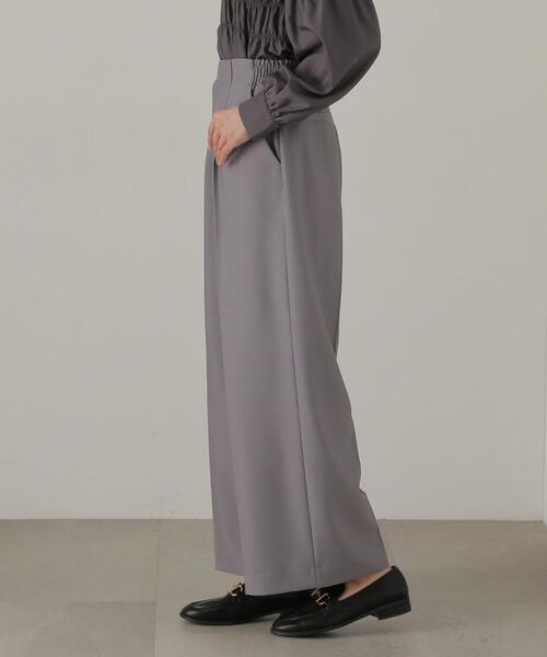 PROPORTION BODY DRESSING（プロポーションボディドレッシング）の「サイドゴムワイドパンツ / 1214230901（その他パンツ・レディース・ダークグレー/ネイビー/グレー・MEDIUM/SMALL）」の7枚目の写真