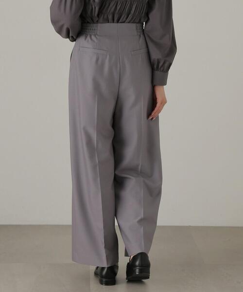 PROPORTION BODY DRESSING（プロポーションボディドレッシング）の「サイドゴムワイドパンツ / 1214230901（その他パンツ・レディース・ダークグレー/ネイビー/グレー・MEDIUM/SMALL）」の8枚目の写真