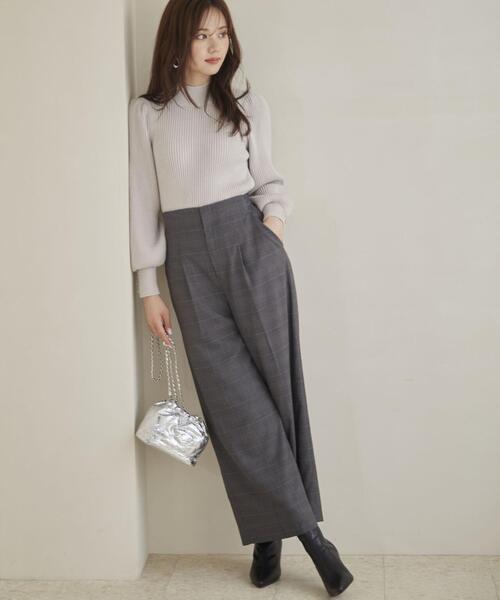 PROPORTION BODY DRESSING（プロポーションボディドレッシング）の「サイドゴムワイドパンツ / 1214230901（その他パンツ・レディース・ダークグレー/ネイビー/グレー・MEDIUM/SMALL）」の16枚目の写真