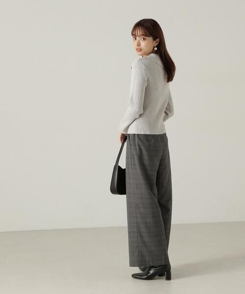 PROPORTION BODY DRESSING（プロポーションボディドレッシング）の「サイドゴムワイドパンツ / 1214230901（その他パンツ・レディース・ダークグレー/ネイビー/グレー・MEDIUM/SMALL）」の21枚目の写真