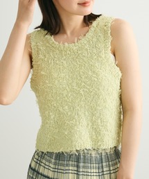 Green Parks | ・swing by 2wayチュールヤーンベスト(ベスト)