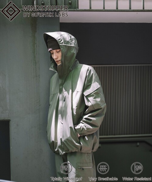 【セール】+phenix/プラスフェニックス SP GORE-TEX WINDSTOPPER PARKA/別注 ゴアテックス ウインドストッパー パーカー/マウンテンパーカー（マウンテンパーカー）｜+phenix（プラスフェニックス）