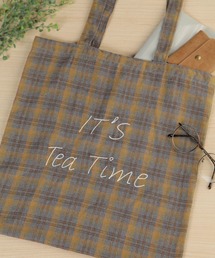 studio CLIP | チェックレッスントートバッグ(エコバッグ/サブバッグ)