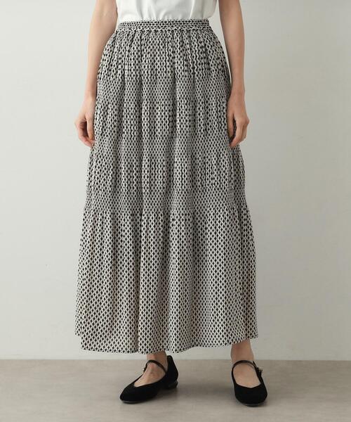 OPAQUE.CLIP(オペークドットクリップ)の「◆マジョリカプリーツフレアスカート【洗濯機洗い可】(スカート・レディース・ブラック系/ブラック/ナチュラル・38/40/42)」の16枚目の写真