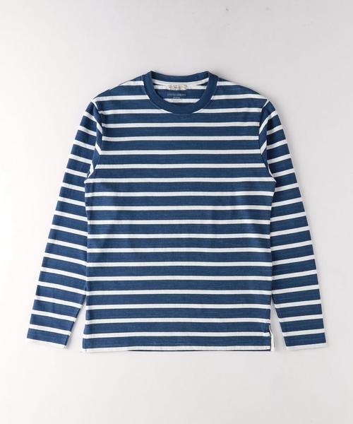 UNITED ARROWS（ユナイテッドアローズ）の「UAS シャトルノーツ ボーダー クルーネック カットソー◆（Tシャツ/カットソー・メンズ・ホワイト/ネイビー/ロイヤルブルー・MEDIUM/LARGE/X-LARGE/SMALL/X-SMALL/XX-LARGE）」の3枚目の写真