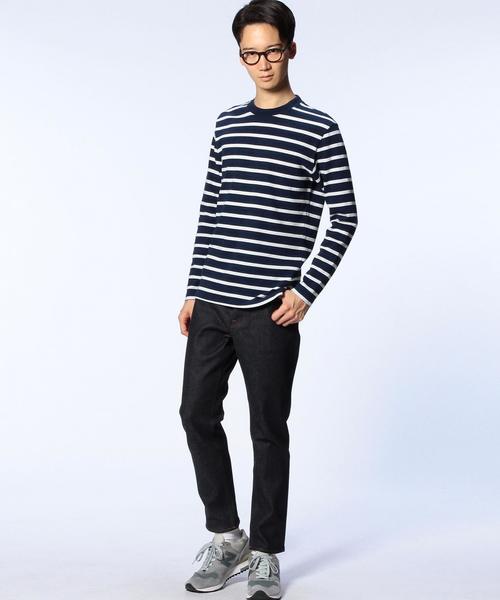 UNITED ARROWS（ユナイテッドアローズ）の「UAS シャトルノーツ ボーダー クルーネック カットソー◆（Tシャツ/カットソー・メンズ・ホワイト/ネイビー/ロイヤルブルー・MEDIUM/LARGE/X-LARGE/SMALL/X-SMALL/XX-LARGE）」の7枚目の写真