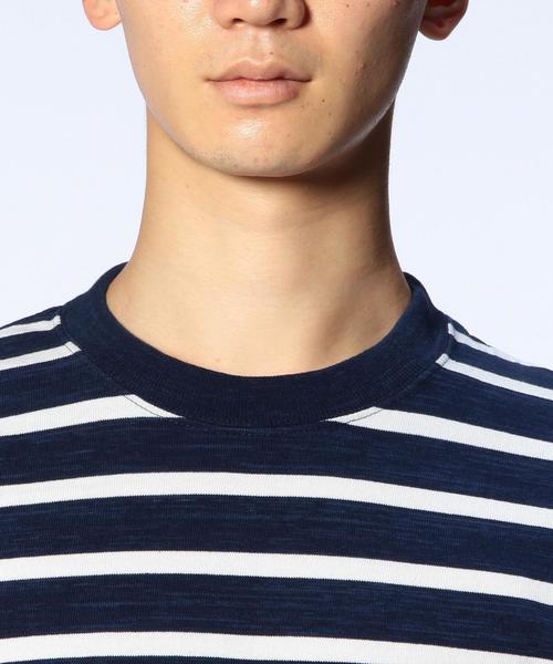 UNITED ARROWS（ユナイテッドアローズ）の「UAS シャトルノーツ ボーダー クルーネック カットソー◆（Tシャツ/カットソー・メンズ・ホワイト/ネイビー/ロイヤルブルー・MEDIUM/LARGE/X-LARGE/SMALL/X-SMALL/XX-LARGE）」の8枚目の写真