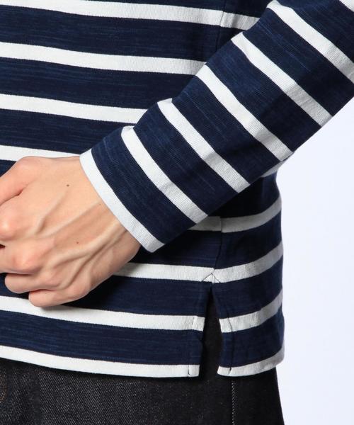 UNITED ARROWS（ユナイテッドアローズ）の「UAS シャトルノーツ ボーダー クルーネック カットソー◆（Tシャツ/カットソー・メンズ・ホワイト/ネイビー/ロイヤルブルー・MEDIUM/LARGE/X-LARGE/SMALL/X-SMALL/XX-LARGE）」の9枚目の写真