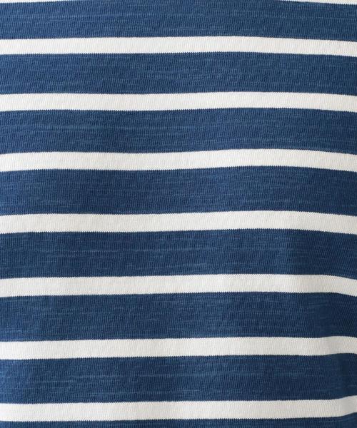 UNITED ARROWS（ユナイテッドアローズ）の「UAS シャトルノーツ ボーダー クルーネック カットソー◆（Tシャツ/カットソー・メンズ・ホワイト/ネイビー/ロイヤルブルー・MEDIUM/LARGE/X-LARGE/SMALL/X-SMALL/XX-LARGE）」の14枚目の写真