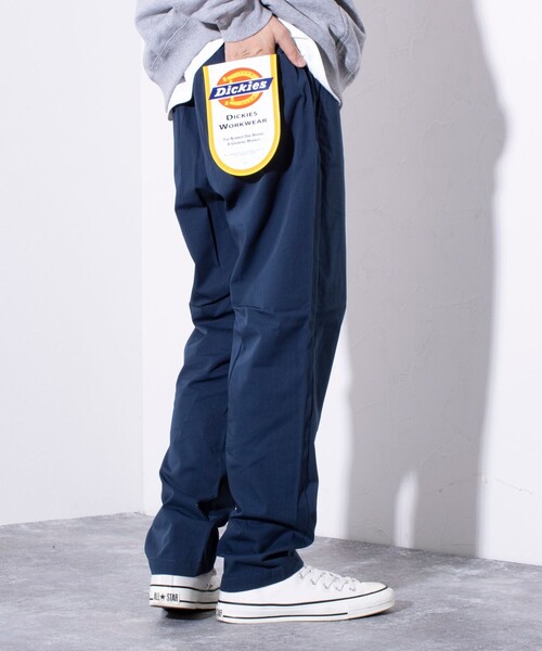 Dickies(ディッキーズ)の「【Dickies/ディッキーズ】ワークイージーパンツ チノパン テーパード(チノパンツ・メンズ・ブラック/カーキ/ベージュ/ネイビー・M/L/XL)」の4枚目の写真
