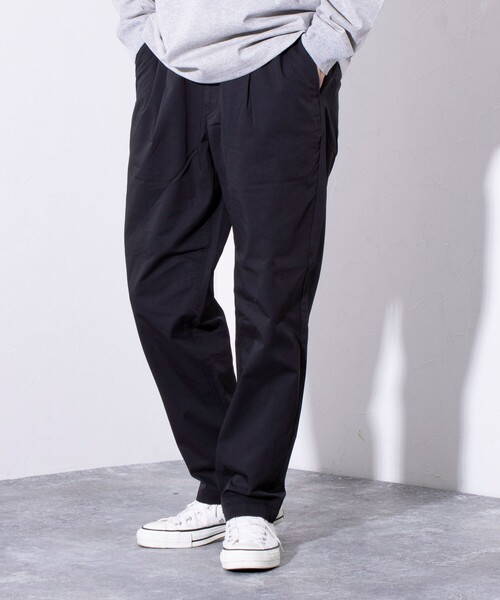 Dickies(ディッキーズ)の「【Dickies/ディッキーズ】ワークイージーパンツ チノパン テーパード(チノパンツ・メンズ・ブラック/カーキ/ベージュ/ネイビー・M/L/XL)」の2枚目の写真