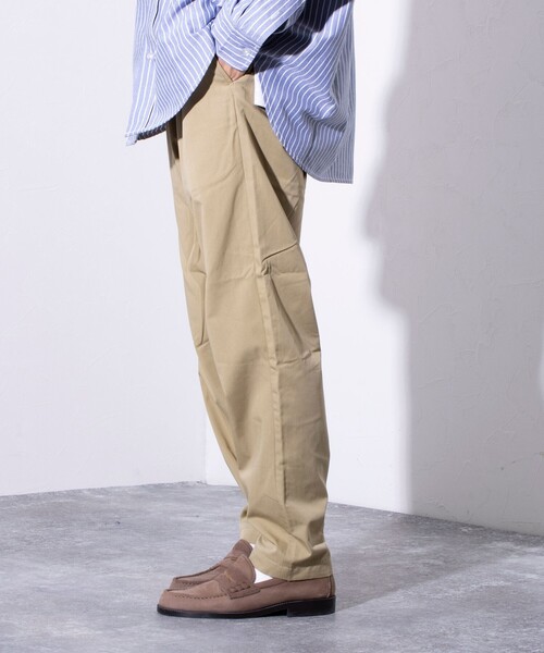 Dickies(ディッキーズ)の「【Dickies/ディッキーズ】ワークイージーパンツ チノパン テーパード(チノパンツ・メンズ・ブラック/カーキ/ベージュ/ネイビー・M/L/XL)」の7枚目の写真