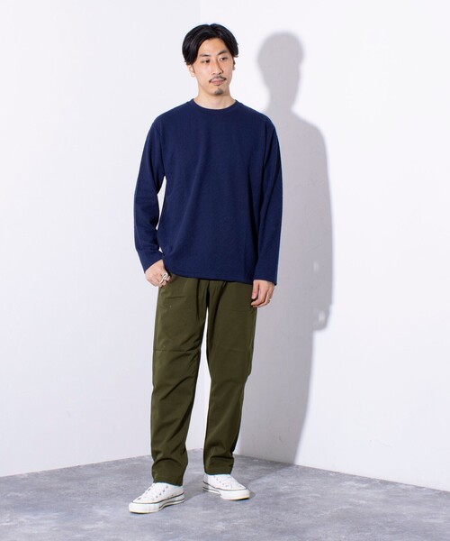 Dickies(ディッキーズ)の「【Dickies/ディッキーズ】ワークイージーパンツ チノパン テーパード(チノパンツ・メンズ・ブラック/カーキ/ベージュ/ネイビー・M/L/XL)」の17枚目の写真