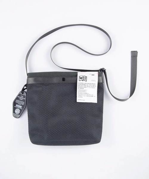 WEEKEND(ER)（ウィークエンダー）の「WEEKEND(ER) ウィークエンダー  MESH&SHOULDER BAG メッシュショルダーバッグ（ショルダーバッグ・メンズ・ベージュ/ブラック/グレー・FREE）」の9枚目の写真