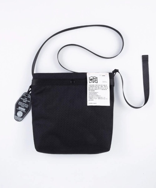 WEEKEND(ER)（ウィークエンダー）の「WEEKEND(ER) ウィークエンダー  MESH&SHOULDER BAG メッシュショルダーバッグ（ショルダーバッグ・メンズ・ベージュ/ブラック/グレー・FREE）」の12枚目の写真
