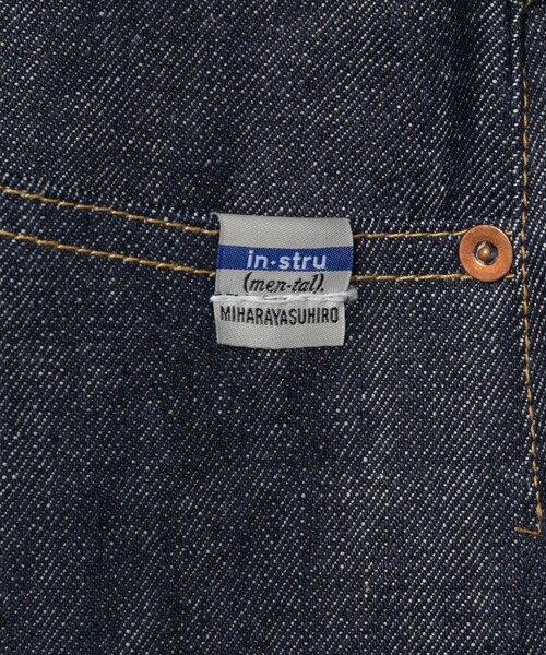 MIHARAYASUHIRO（ミハラヤスヒロ）の「【MIHARAYASUHIRO/ミハラヤスヒロ】SELVAGE DENIM BAGGY PANTS（デニムパンツ・メンズ・インディゴブルー/ブラック・44/46/48/50）」の8枚目の写真