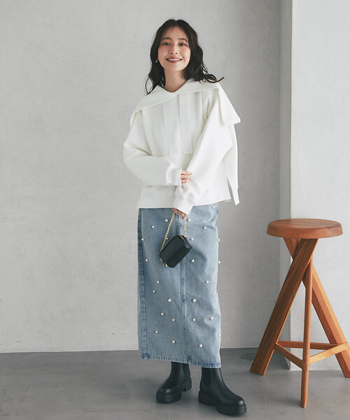 La boutique BonBon（ラブティックボンボン）の「【レメ】チェルシーブーツ（ブーツ・レディース・ブラック・36/37/38）」の5枚目の写真