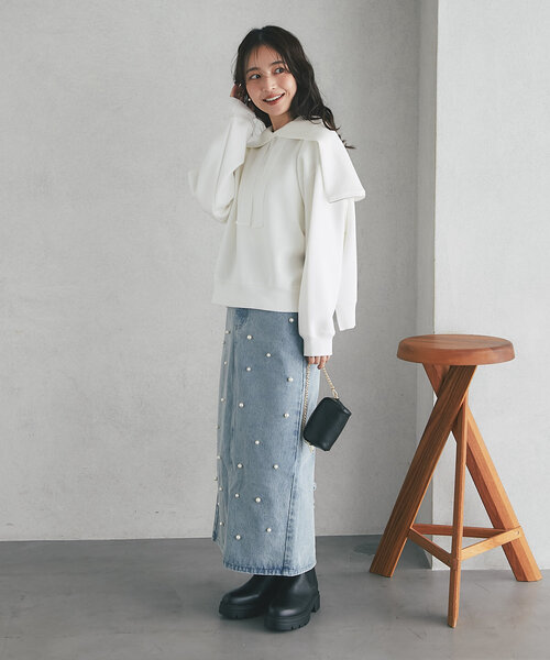 La boutique BonBon（ラブティックボンボン）の「【レメ】チェルシーブーツ（ブーツ・レディース・ブラック・36/37/38）」の6枚目の写真