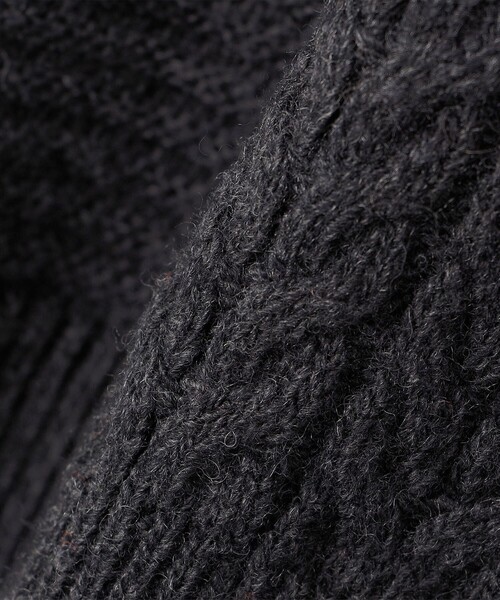 SHIPS any(シップス エニィ)の「SHIPS any:〈手洗い可能〉アラン / ガーター 編み リラックス クルーネック ニット◇(ニット/セーター・メンズ・レッド系/ライトグレー/ライム/ダークグレー/ネイビー・SMALL/MEDIUM/LARGE/X-LARGE)」の8枚目の写真