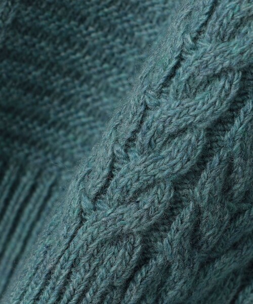 SHIPS any(シップス エニィ)の「SHIPS any:〈手洗い可能〉アラン / ガーター 編み リラックス クルーネック ニット◇(ニット/セーター・メンズ・レッド系/ライトグレー/ライム/ダークグレー/ネイビー・SMALL/MEDIUM/LARGE/X-LARGE)」の12枚目の写真