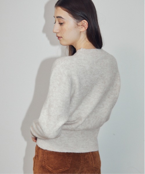 MOCOA'S(モコアズ)の「裾スリットニットプルオーバー(ニット/セーター・レディース・ブラウン/ナチュラル/グレー・FREE)」の15枚目の写真