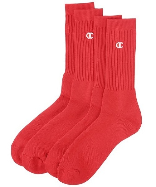Champion（チャンピオン）の「2足1セット メンズ チャンピオン ソックス Champion Socks CMSBG002（ソックス/靴下・メンズ・ホワイト/ブラック/グレー/チャコールグレー/レッド/ブルー・MEDIUM）」の6枚目の写真