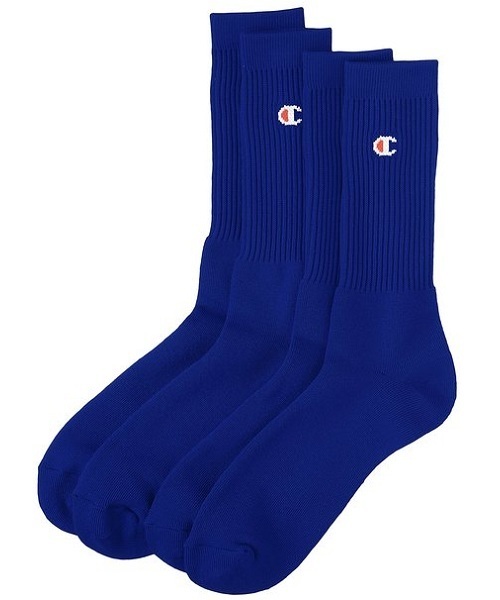 Champion（チャンピオン）の「2足1セット メンズ チャンピオン ソックス Champion Socks CMSBG002（ソックス/靴下・メンズ・ホワイト/ブラック/グレー/チャコールグレー/レッド/ブルー・MEDIUM）」の5枚目の写真