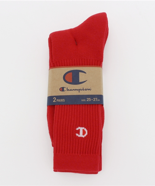 Champion（チャンピオン）の「2足1セット メンズ チャンピオン ソックス Champion Socks CMSBG002（ソックス/靴下・メンズ・ホワイト/ブラック/グレー/チャコールグレー/レッド/ブルー・MEDIUM）」の9枚目の写真
