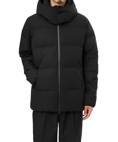 DESCENTE ALLTERRAIN（デサント　オルテライン）の「DESCENTE ALLTERRAIN / デサントオルテライン (水沢ダウン)：MIZUSAWA DOWN JACKET “ANCHOR“：DAMYGK31U[NOA]（ダウンジャケット/コート・メンズ・ブラック・O/M/XO/L）」の10枚目の写真
