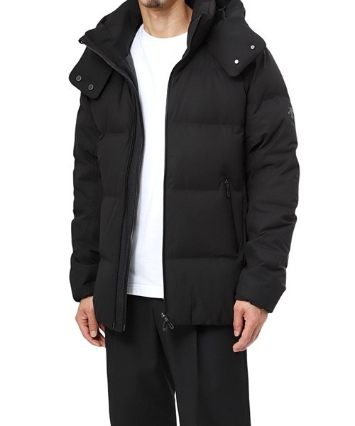 DESCENTE ALLTERRAIN（デサント　オルテライン）の「DESCENTE ALLTERRAIN / デサントオルテライン (水沢ダウン)：MIZUSAWA DOWN JACKET “ANCHOR“：DAMYGK31U[NOA]（ダウンジャケット/コート・メンズ・ブラック・O/M/XO/L）」の13枚目の写真