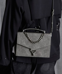 SERACE（セラス）の「【SERACE】Metal chain 3way square shoulder bag / メタルチェーン3wayスクエアショルダーバッグ（ショルダーバッグ）」