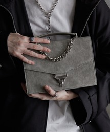 SERACE（セラス）の「【SERACE】Metal chain 3way square shoulder bag / メタルチェーン3wayスクエアショルダーバッグ（ショルダーバッグ）」