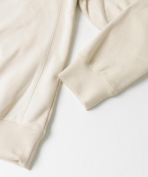 ITEMS URBANRESEARCH（アイテムズ アーバンリサーチ）の「裏フリース F.S. プルオーバー（スウェット・メンズ・ブラック/オフホワイト/カーキ/ネイビー・LARGE/MEDIUM）」の12枚目の写真