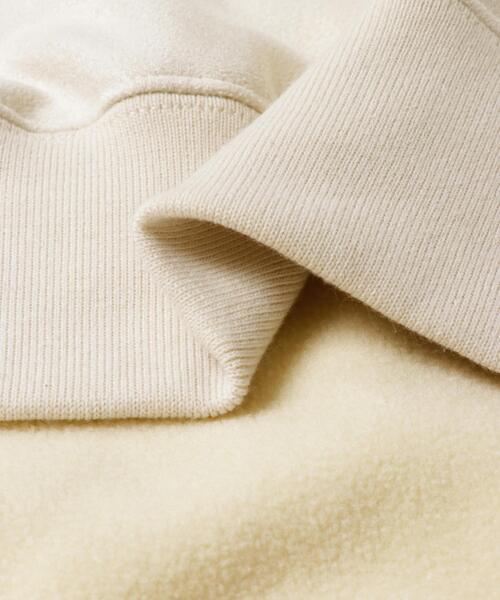ITEMS URBANRESEARCH（アイテムズ アーバンリサーチ）の「裏フリース F.S. プルオーバー（スウェット・メンズ・ブラック/オフホワイト/カーキ/ネイビー・LARGE/MEDIUM）」の14枚目の写真