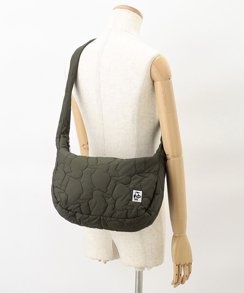 CHUMS(チャムス)の「CHUMS/チャムス Booby Stitch Shoulder Bag ブービーステッチショルダーバッグ(ショルダーバッグ・メンズ・オリーブ/ブラック・ONE SIZE)」の10枚目の写真