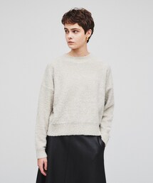 cloenc | ラメクルーネック ニットプルオーバー(ニット/セーター)