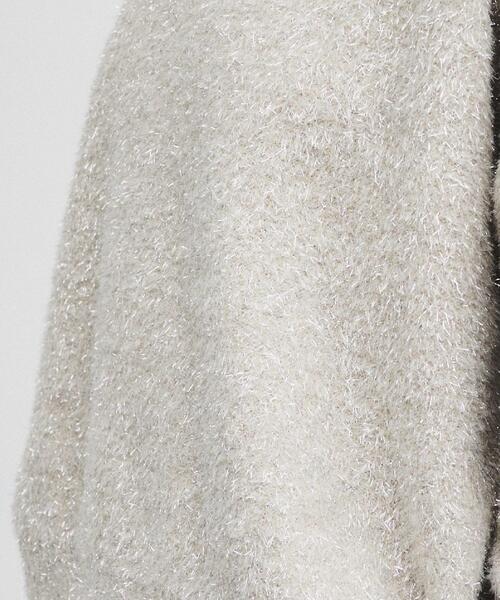 cloenc（クロエンス）の「◆【手洗い可】ラメクルーネック ニットプルオーバー（ニット/セーター・レディース・イエロー系その他/ナチュラル/グレー・02）」の9枚目の写真