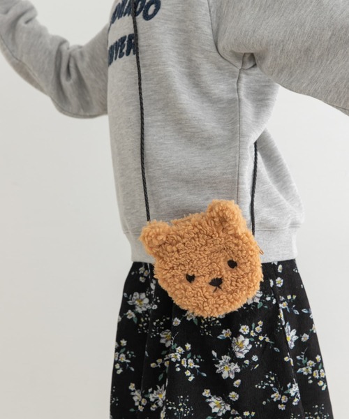 URBAN RESEARCH DOORS（アーバンリサーチドアーズ）の「アニマルボアポシェット(KIDS)（ショルダーバッグ・キッズ・ベージュ・ONE）」の3枚目の写真