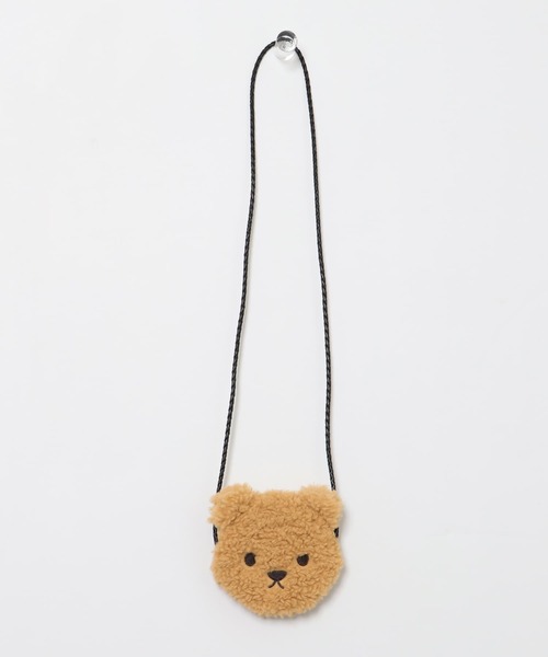 URBAN RESEARCH DOORS（アーバンリサーチドアーズ）の「アニマルボアポシェット(KIDS)（ショルダーバッグ・キッズ・ベージュ・ONE）」の5枚目の写真