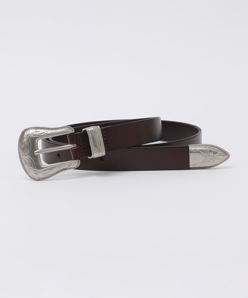 SHIPS（シップス）の「【WEB限定】SHIPS: ワンサイズフィット レザー ウエスタン ベルト（ベルト・メンズ・ブラック/キャメル/ブラウン・ONE SIZE）」の13枚目の写真