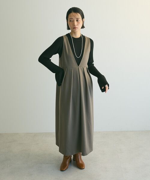 armonia(アルモニーア)の「armonia.袖フレアニットプルオーバー(ニット/セーター・レディース・ブルー/ブラック/カーキ・FREE)」の14枚目の写真