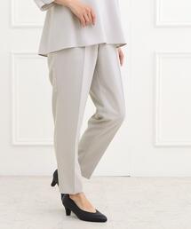 【フォーマル/洗える/セットアップ可】テーパードパンツ