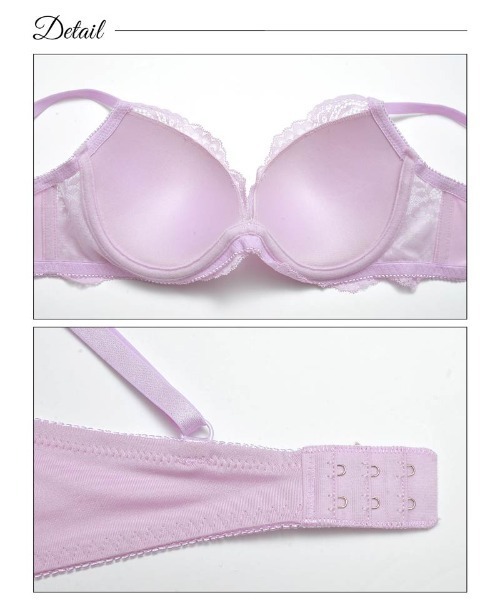 セール】3点セット ナチュラル フラワー レース ブラジャー