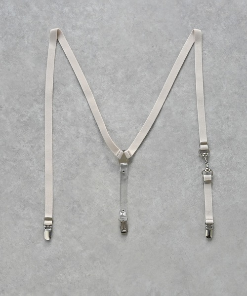 An+u（アンユー）の「ホースビット サスペンダー（サスペンダー・レディース・ブラック/ホワイト/ホワイト×ブラック・FREE）」の4枚目の写真