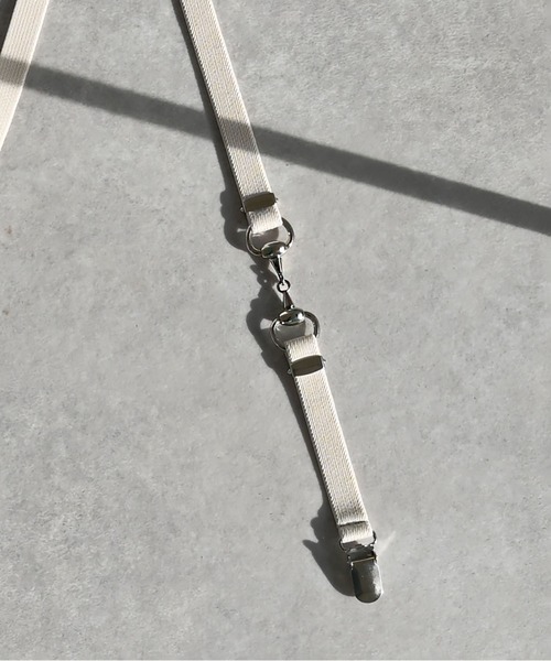 An+u（アンユー）の「ホースビット サスペンダー（サスペンダー・レディース・ブラック/ホワイト/ホワイト×ブラック・FREE）」の5枚目の写真