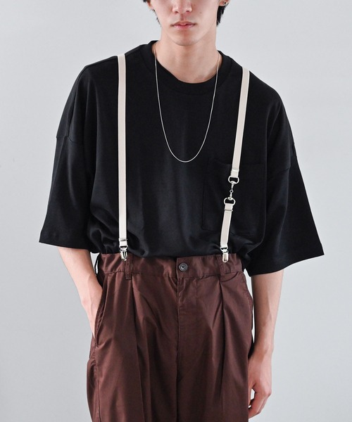 An+u（アンユー）の「ホースビット サスペンダー（サスペンダー・レディース・ブラック/ホワイト/ホワイト×ブラック・FREE）」の6枚目の写真