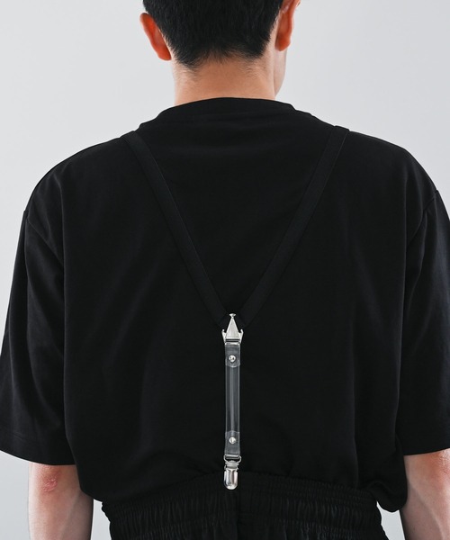 An+u（アンユー）の「ホースビット サスペンダー（サスペンダー・レディース・ブラック/ホワイト/ホワイト×ブラック・FREE）」の8枚目の写真